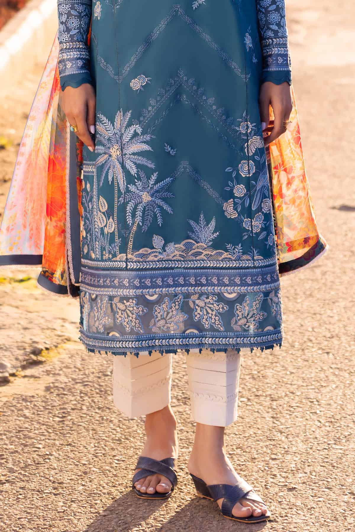 Zaha Lawn Suits | 2024 |  ZL24-5 B