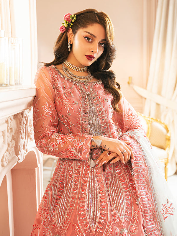 ZEBTAN EMBROIDERED SUIT COLLETION : 2023 | ZQ-08