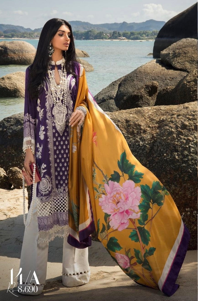 Sana Safinaz Luxury Lawn - 14a