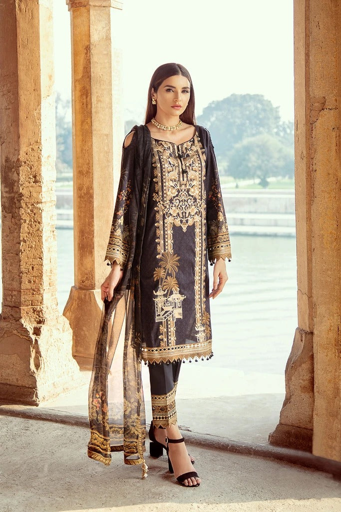 Ramsha Chevron Luxury Lawn Collection - 205