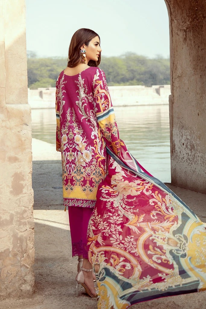 Ramsha Chevron Luxury Lawn Collection - 201