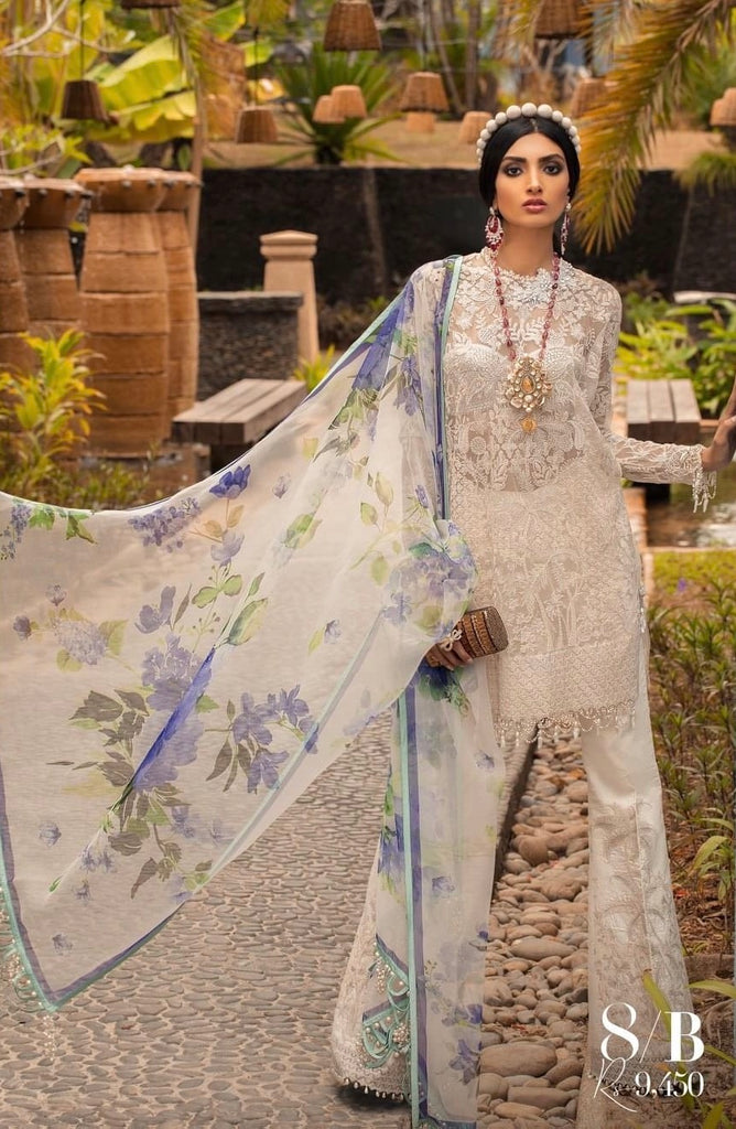 Sana Safinaz Luxury Lawn - 8b