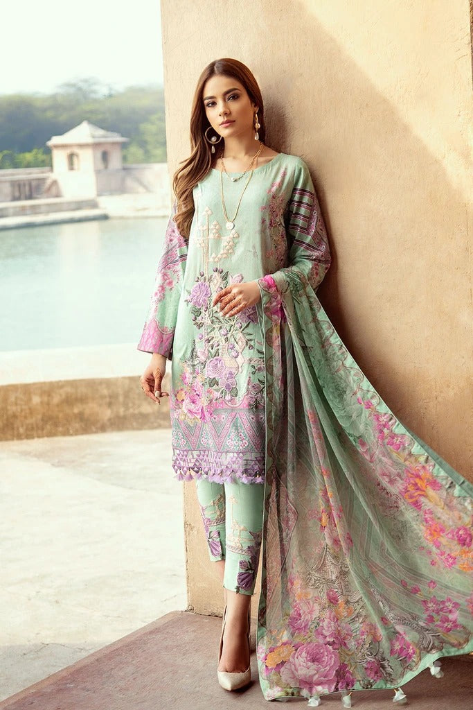 Ramsha Chevron Luxury Lawn Collection - 211