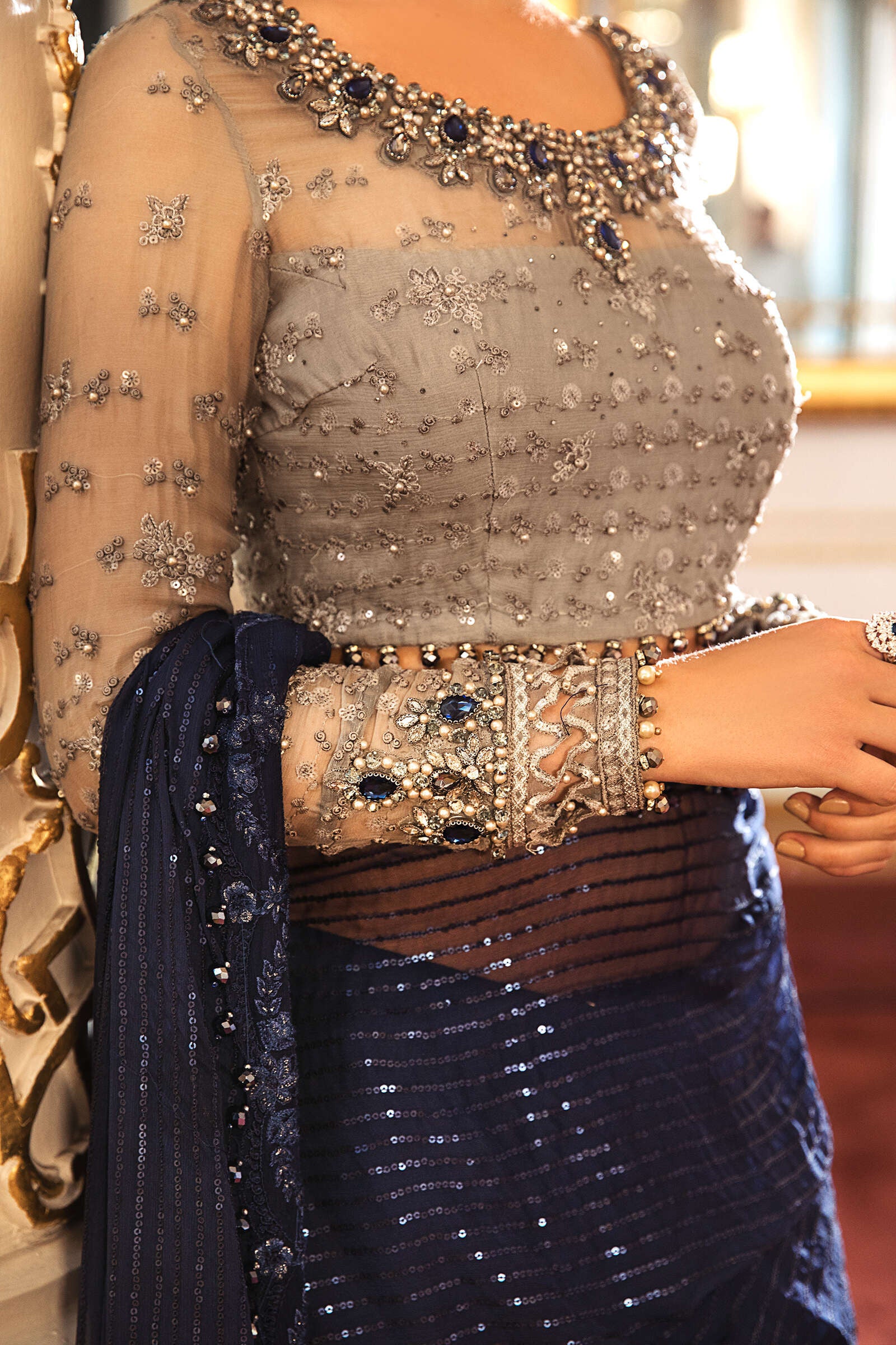 Maria. B – Embroidered– Wedding Edition 2004