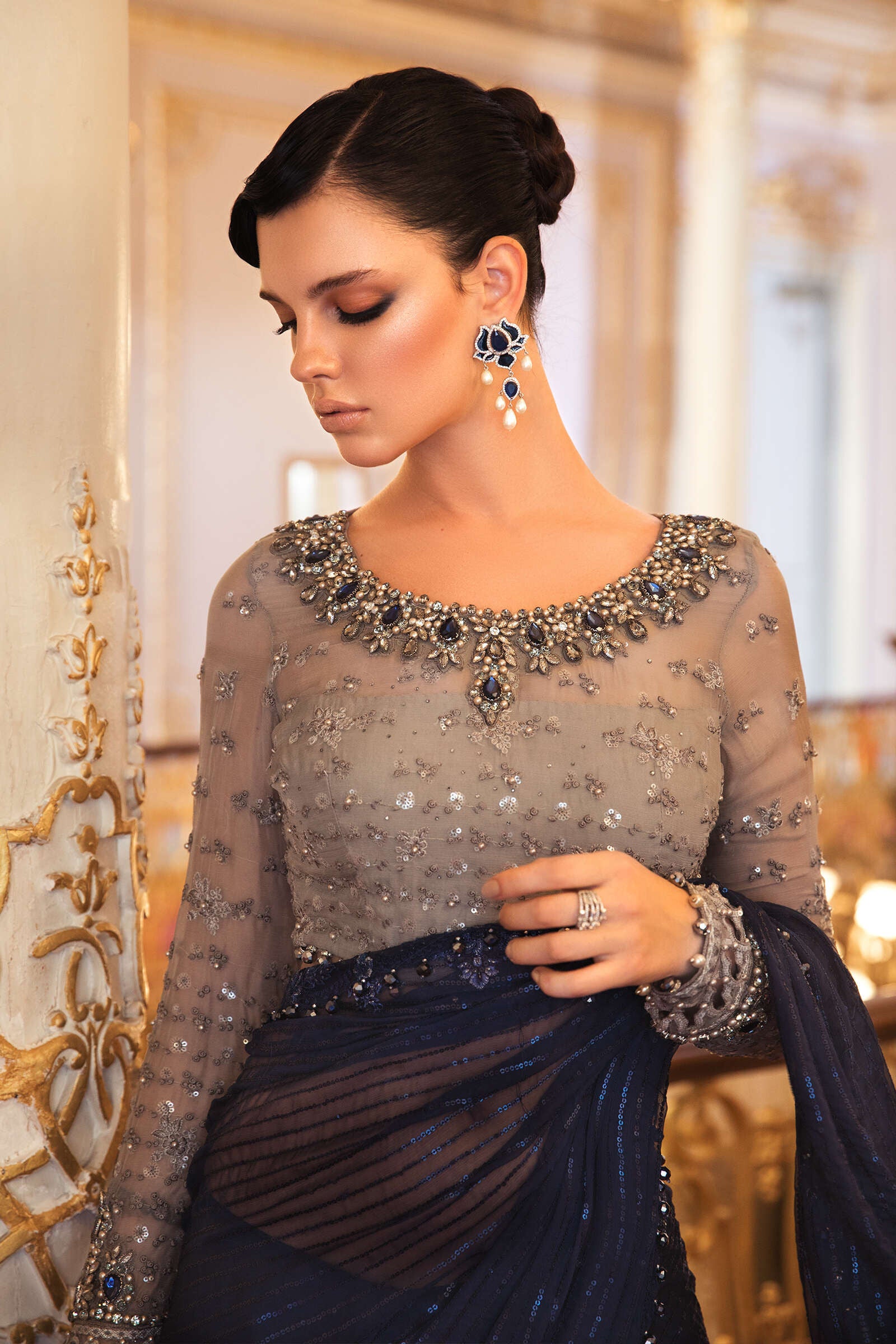 Maria. B – Embroidered– Wedding Edition 2004