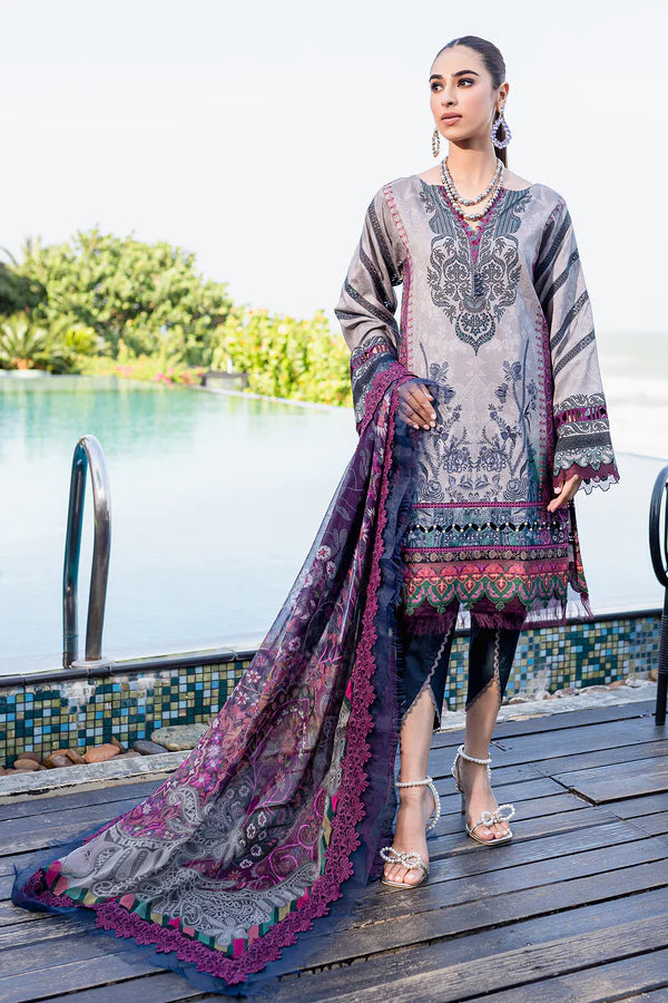 Jade Urbane Chiffon Suits | 2023 | 20138 B