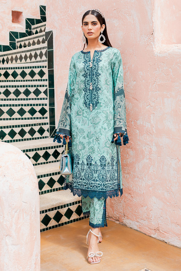 Jade Flora Lawn Two Piece Lawn Suits | Exclusive 2023 | 23-FL-20121
