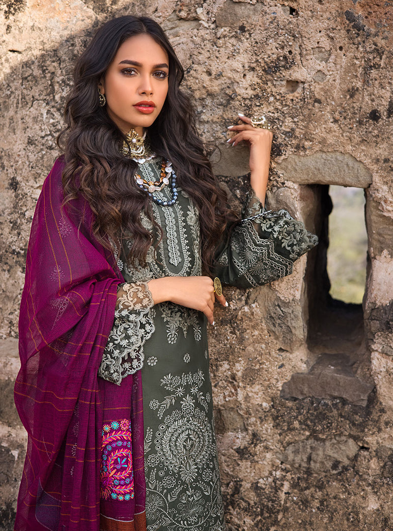 Zainab Chottani Luxury Chikankari Lawn - 2022 | 2B