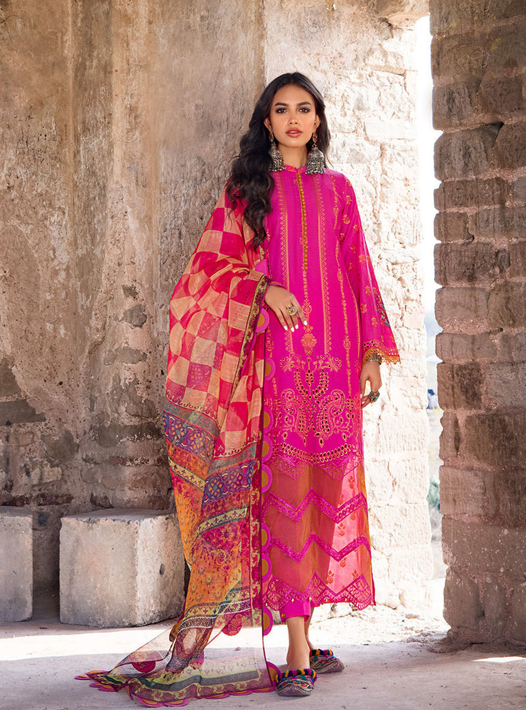 Zainab Chottani Luxury Chikankari Lawn - 2022 | 3A