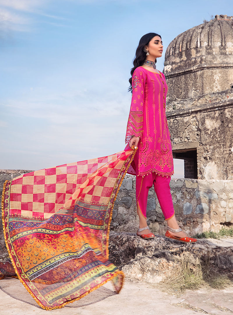Zainab Chottani Luxury Chikankari Lawn - 2022 | 3A