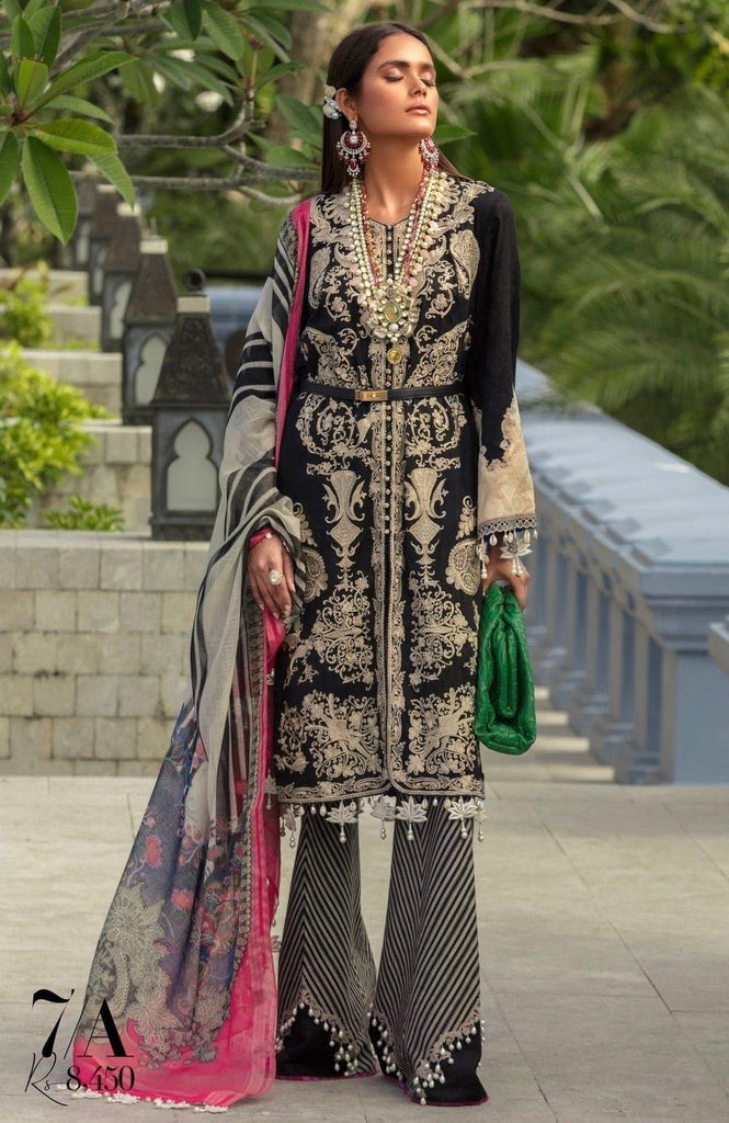 Sana Safinaz Luxury Lawn - 7a