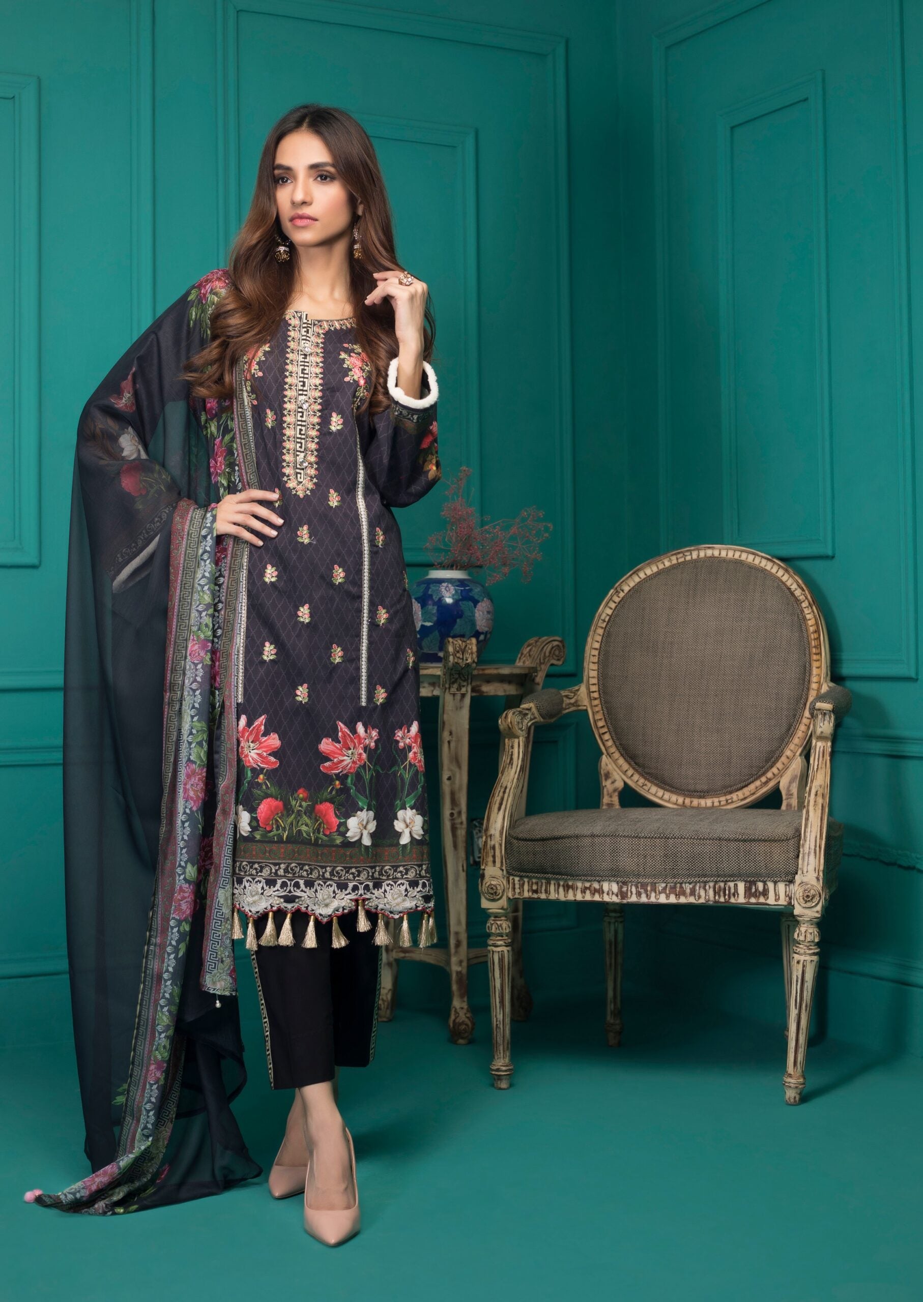 Sahil Lawn Collection DN-04