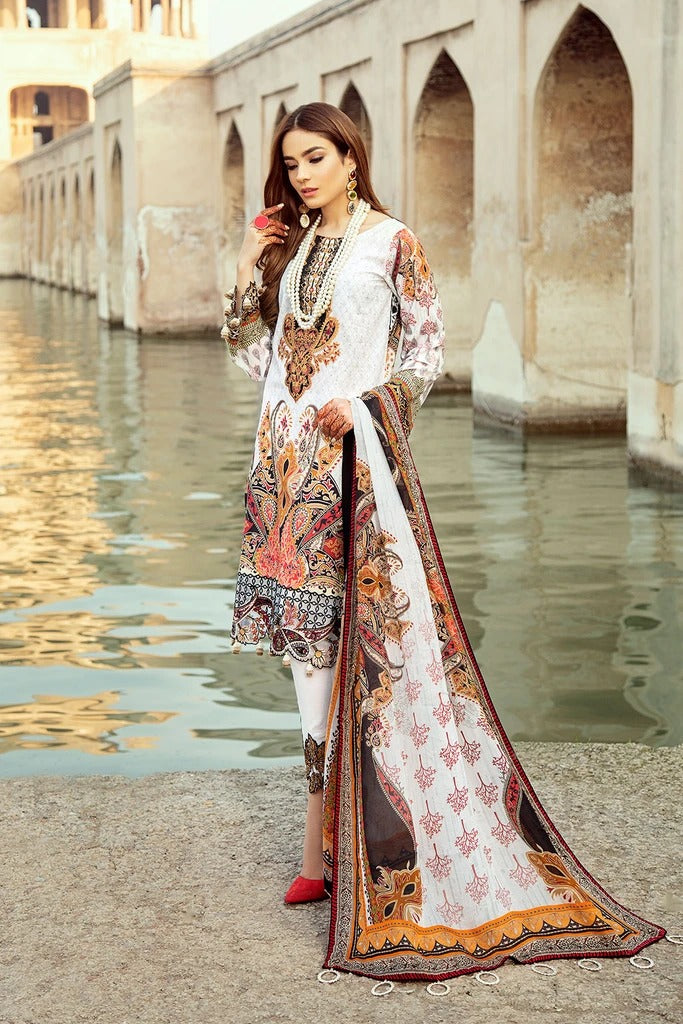Ramsha Chevron Luxury Lawn Collection - 212