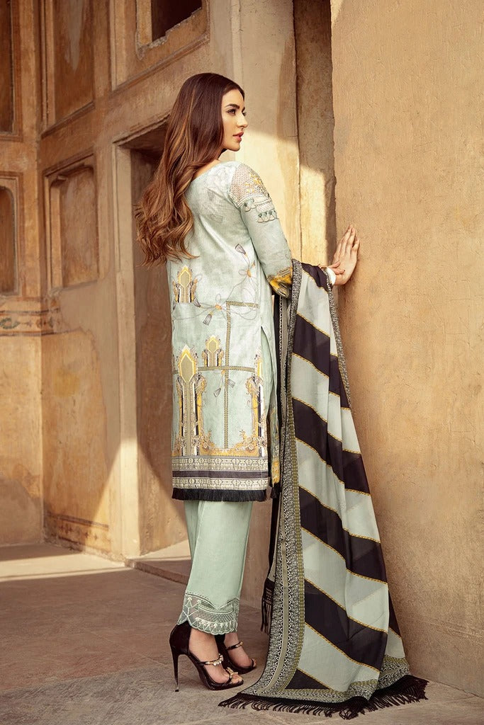 Ramsha Chevron Luxury Lawn Collection - 203