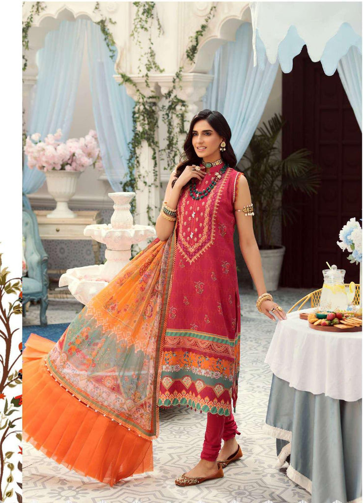 Noor Prints Chikankari Lawn by Saadia Asad 2022 - NPC-5A