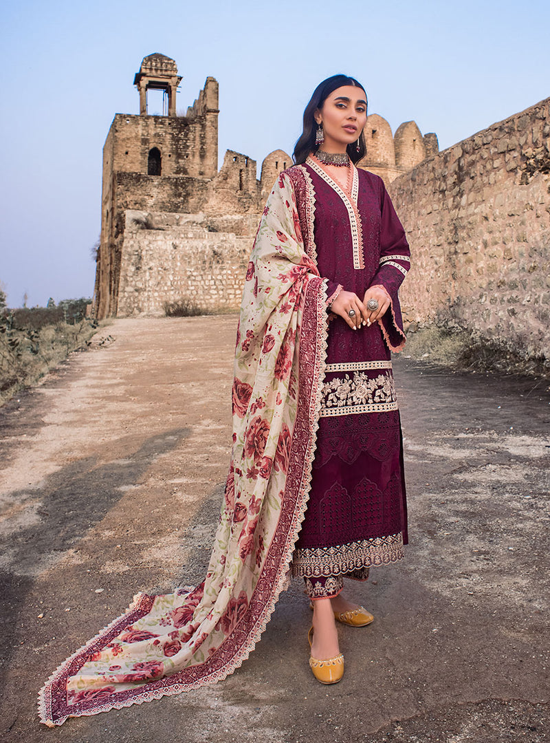 Zainab Chottani Luxury Chikankari Lawn - 2022 | 6A
