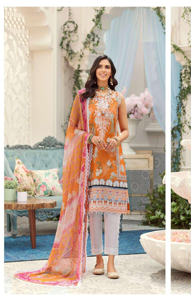 Noor Prints Chikankari Lawn by Saadia Asad 2022 - NPC-6B