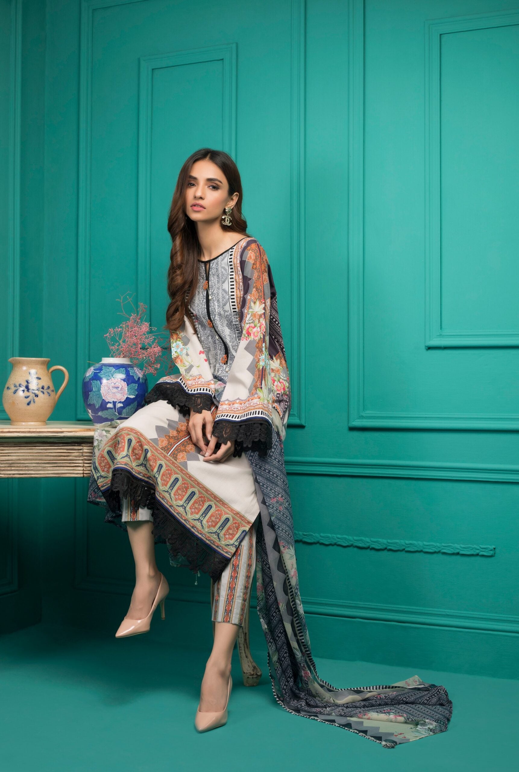 Sahil Lawn Collection DN-07
