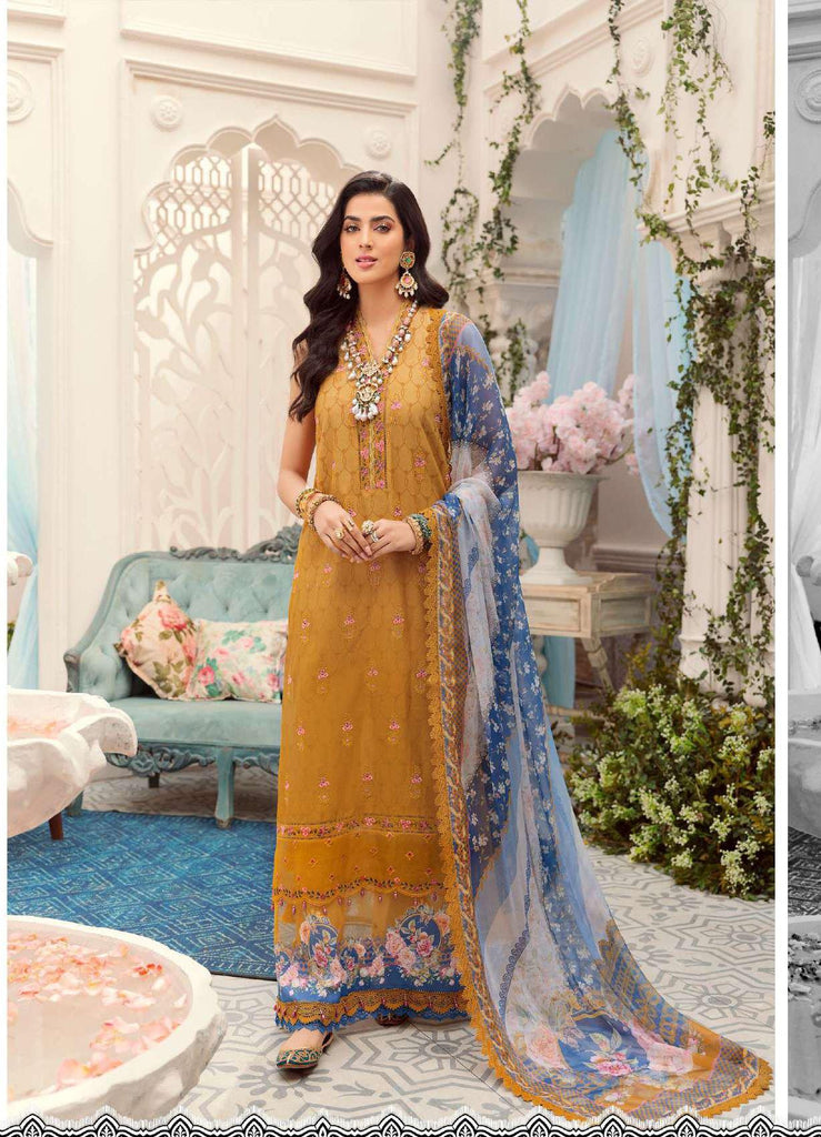 Noor Prints Chikankari Lawn by Saadia Asad 2022 - NPC 8A