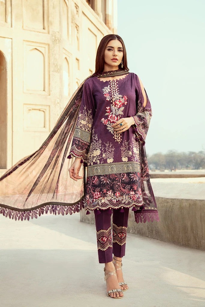 Ramsha Chevron Luxury Lawn Collection - 207