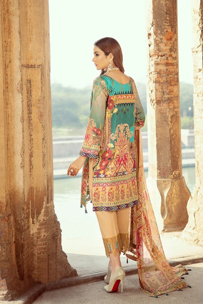Ramsha Chevron Luxury Lawn Collection - 204