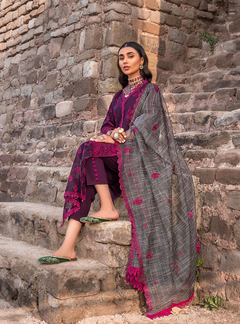 Zainab Chottani Luxury Chikankari Lawn - 2022 | 9B