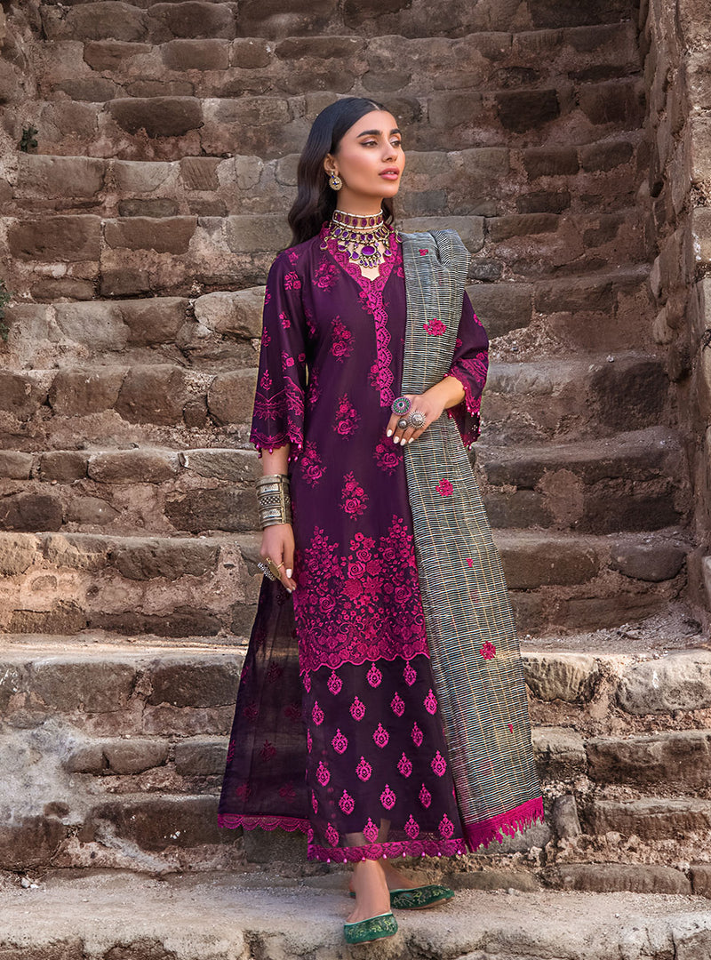 Zainab Chottani Luxury Chikankari Lawn - 2022 | 9B