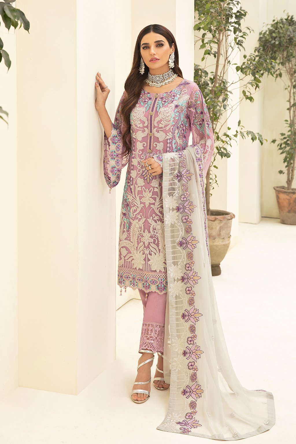Ramsha Chevron Vol - 3 Chiffon Collection - A-301
