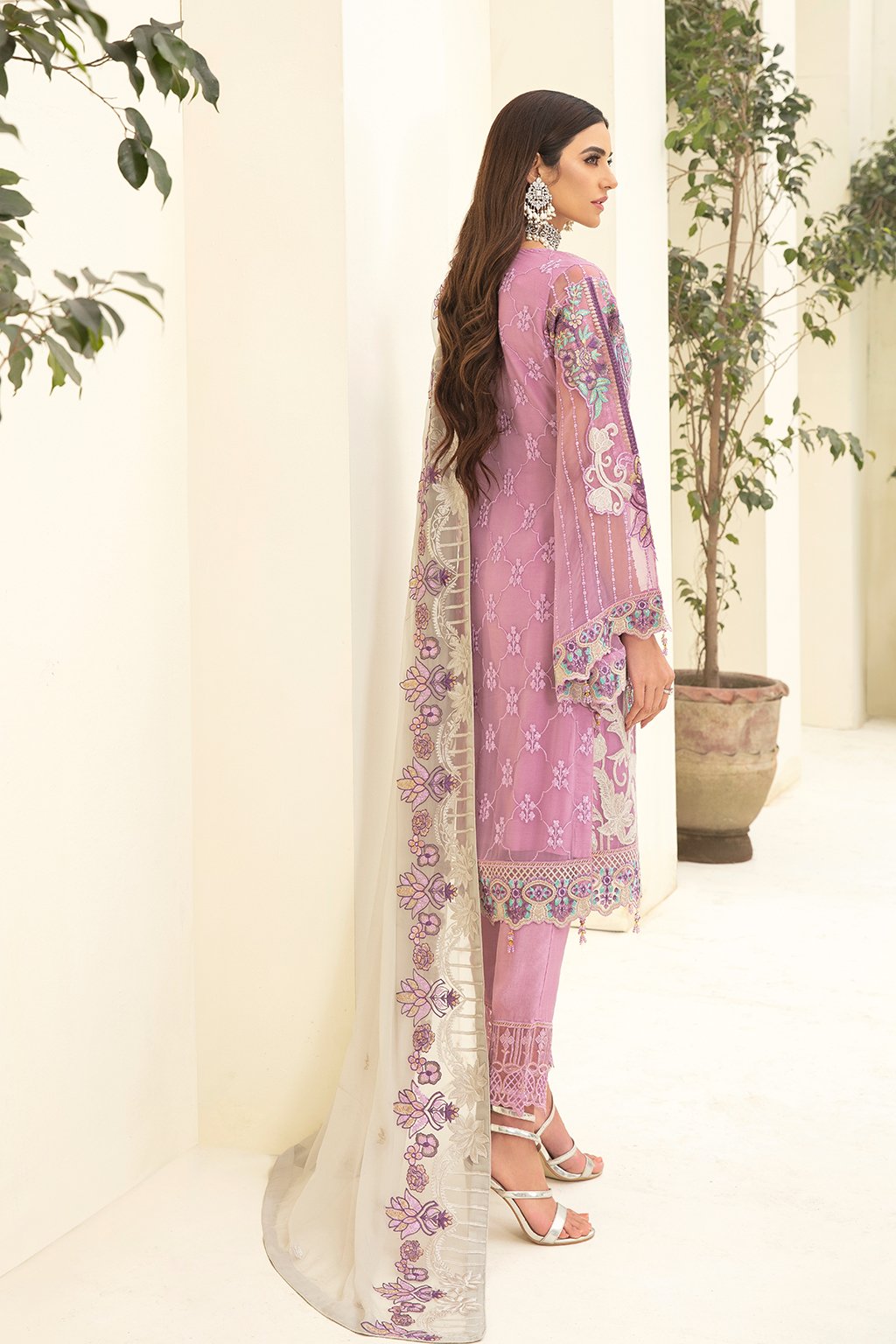 Ramsha Chevron Vol - 3 Chiffon Collection - A-301