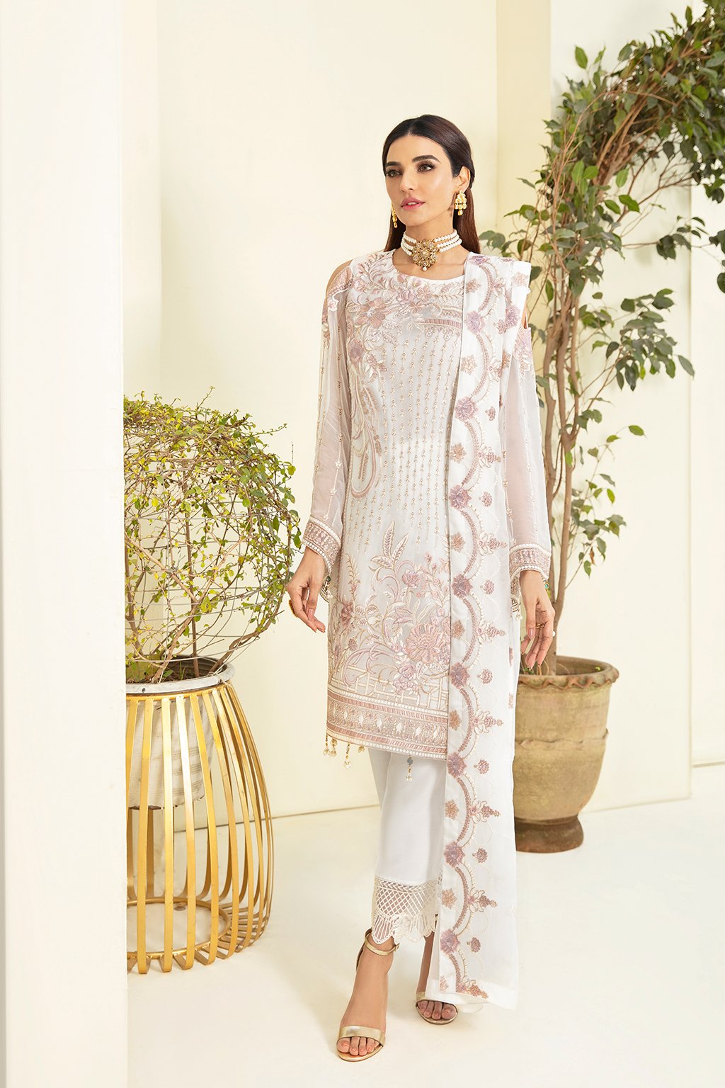 Ramsha Chevron Vol - 3 Chiffon Collection - A-304