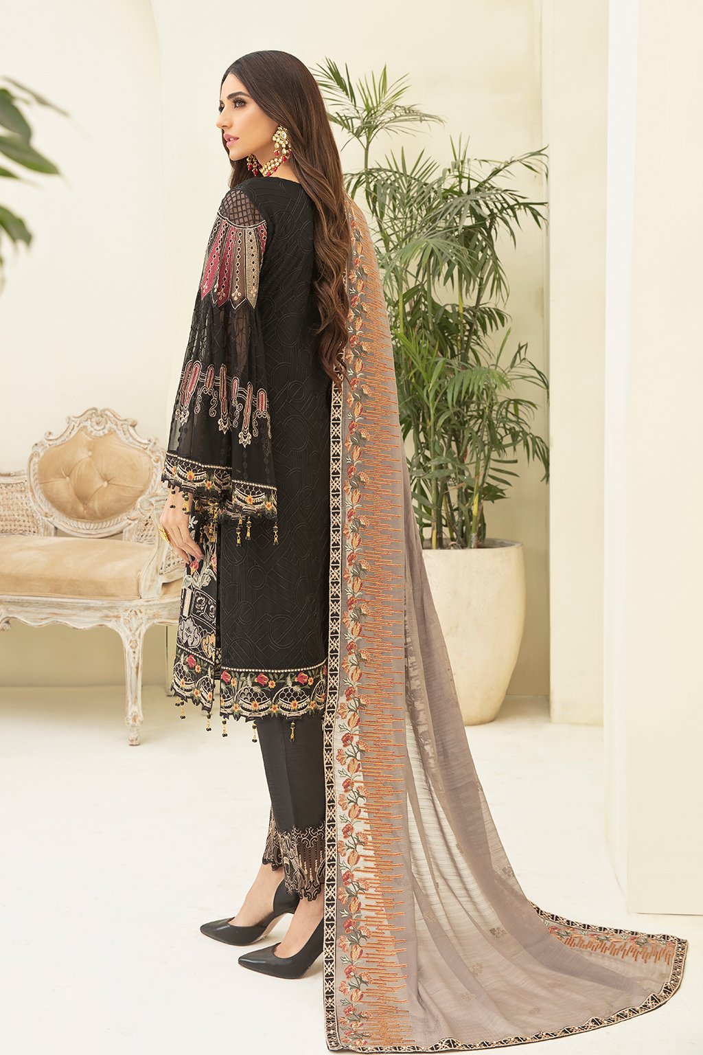 Ramsha Chevron Vol - 3 Chiffon Collection - A-305
