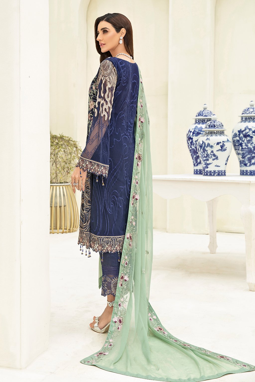 Ramsha Chevron Vol - 3 Chiffon Collection - A-306