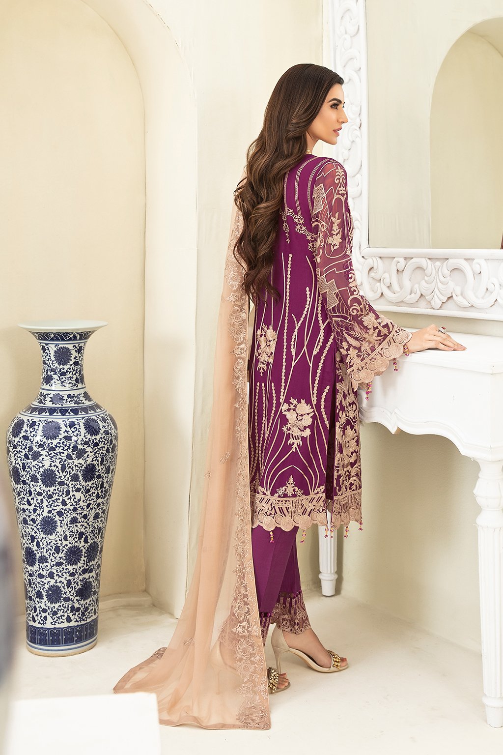 Ramsha Chevron Vol - 3 Chiffon Collection - A-307