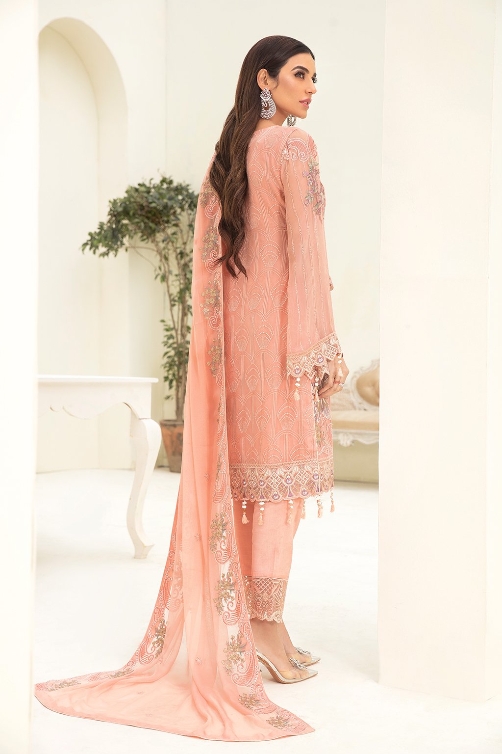 Ramsha Chevron Vol - 3 Chiffon Collection - A-310