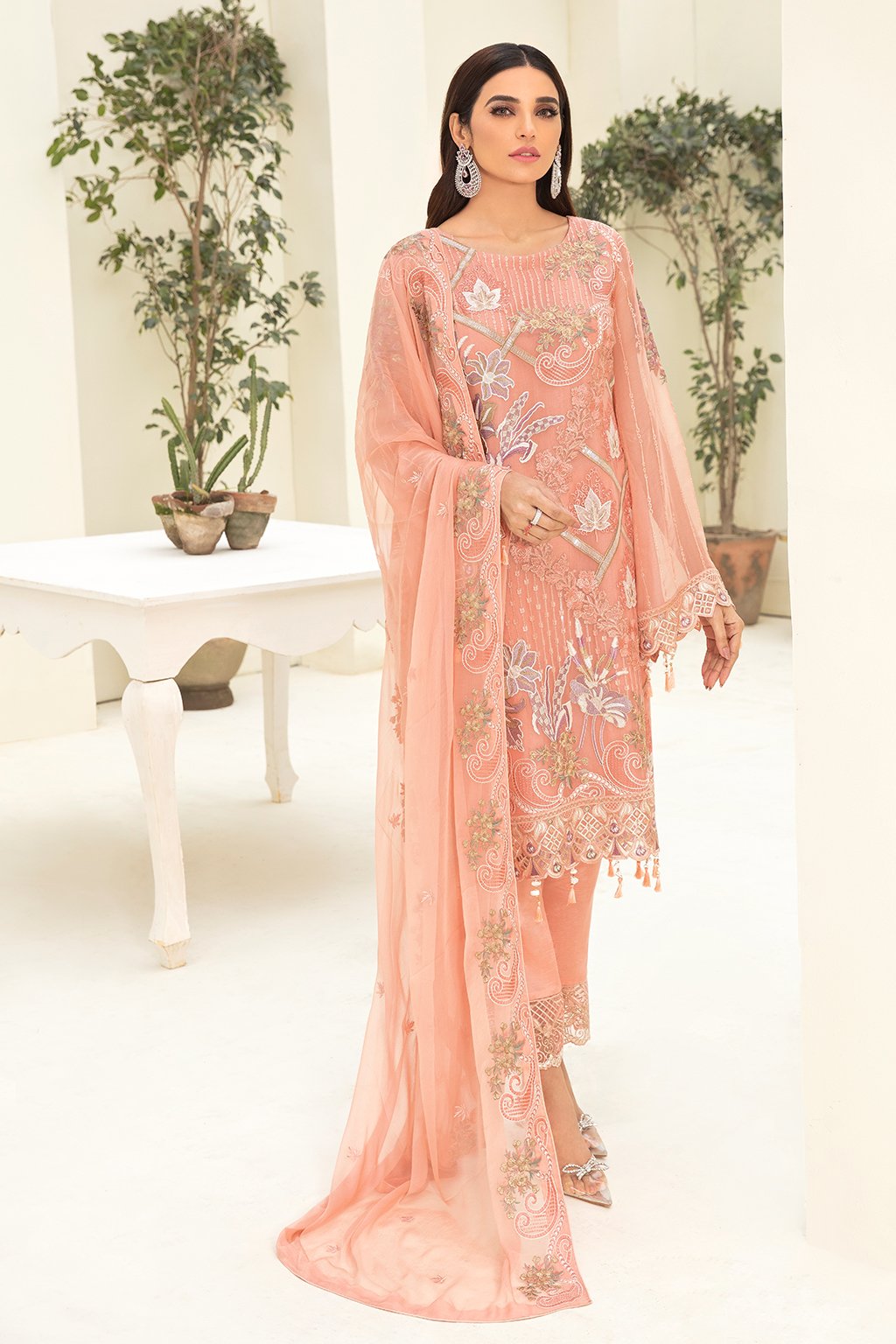 Ramsha Chevron Vol - 3 Chiffon Collection - A-310