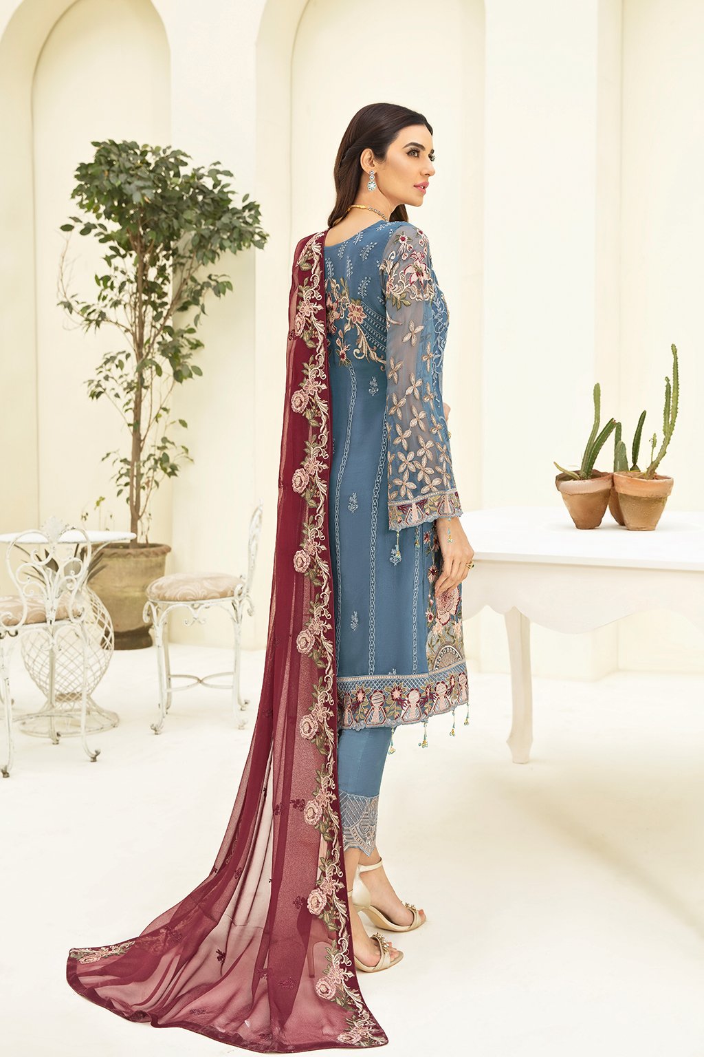 Ramsha Chevron Vol - 3 Chiffon Collection - A-311