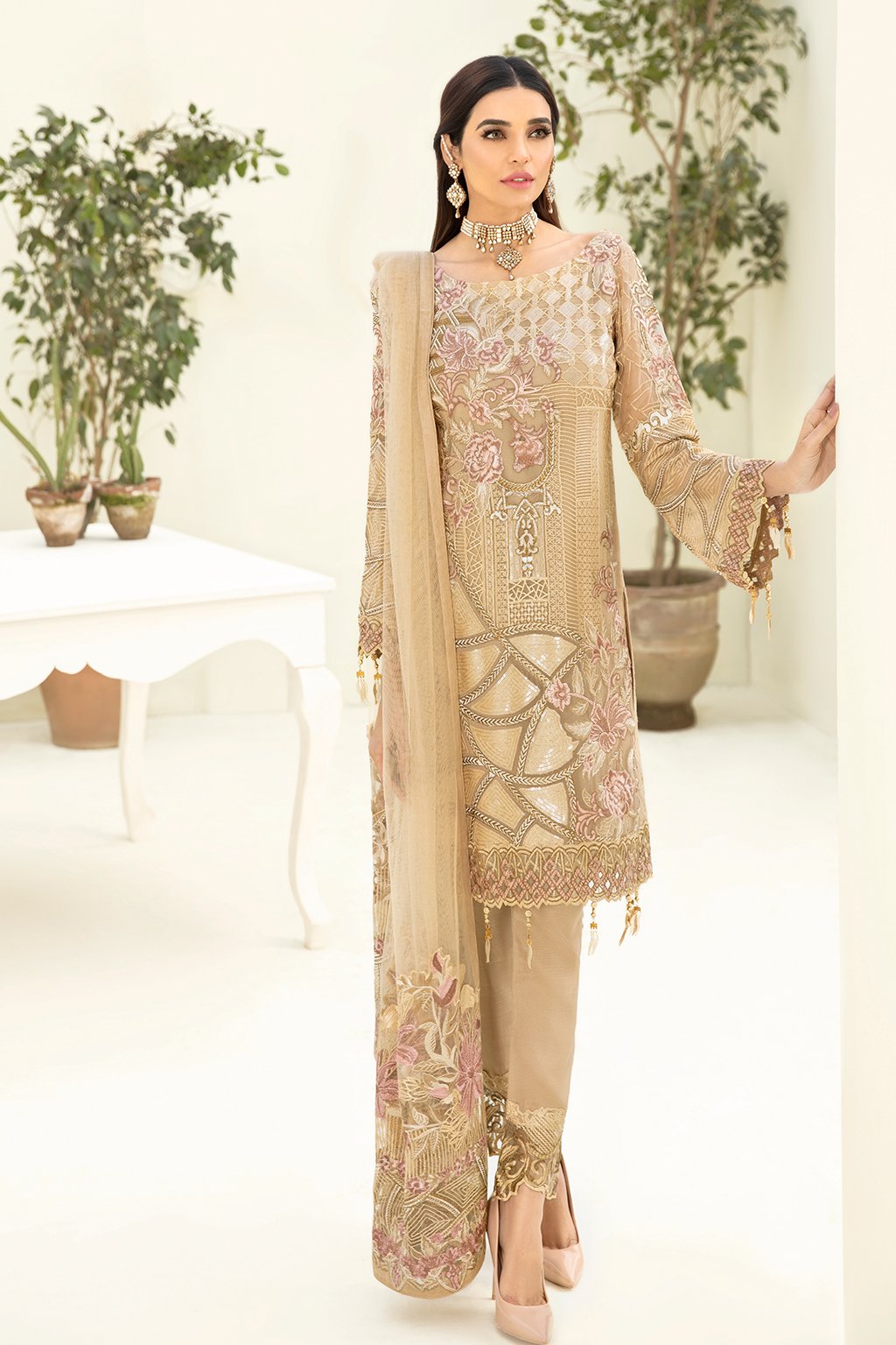 Ramsha Chevron Vol - 3 Chiffon Collection - A-312