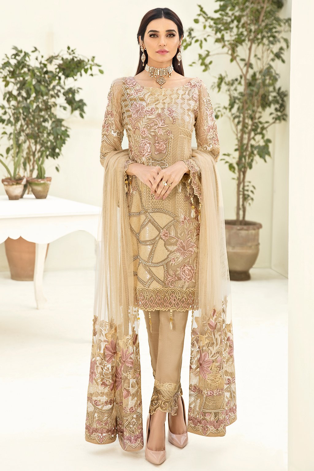 Ramsha Chevron Vol - 3 Chiffon Collection - A-312