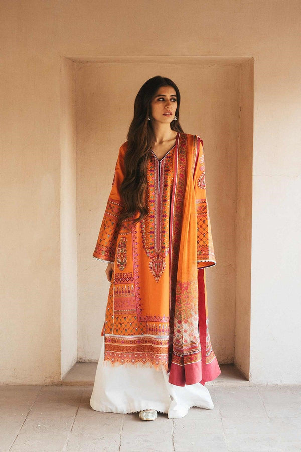 Zara Shahjahan Luxury Eid Lawn Suits 2022 | ABROO-B