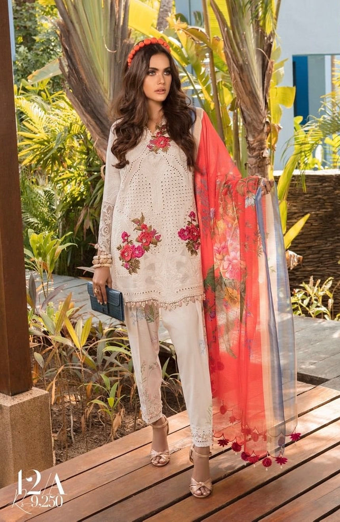 Sana Safinaz Luxury Lawn - 12a