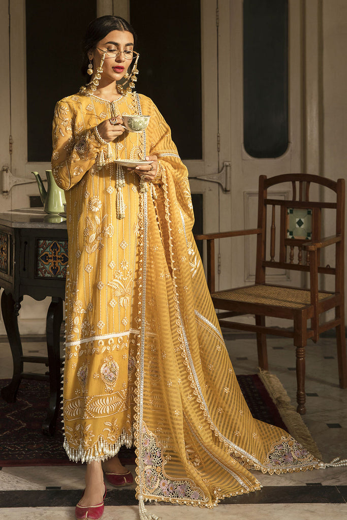 Afrozeh Dhoop Kinaray Luxury Suits Formals Collection -2022 | AF22DK 10 Ghazal