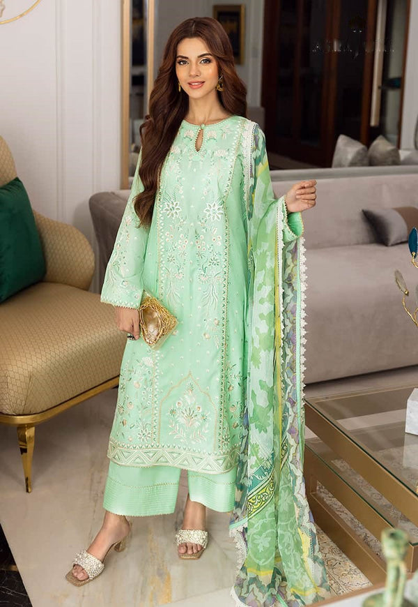 Asim Jofa Prints Embroidered Lawn Suits | AJAA-07