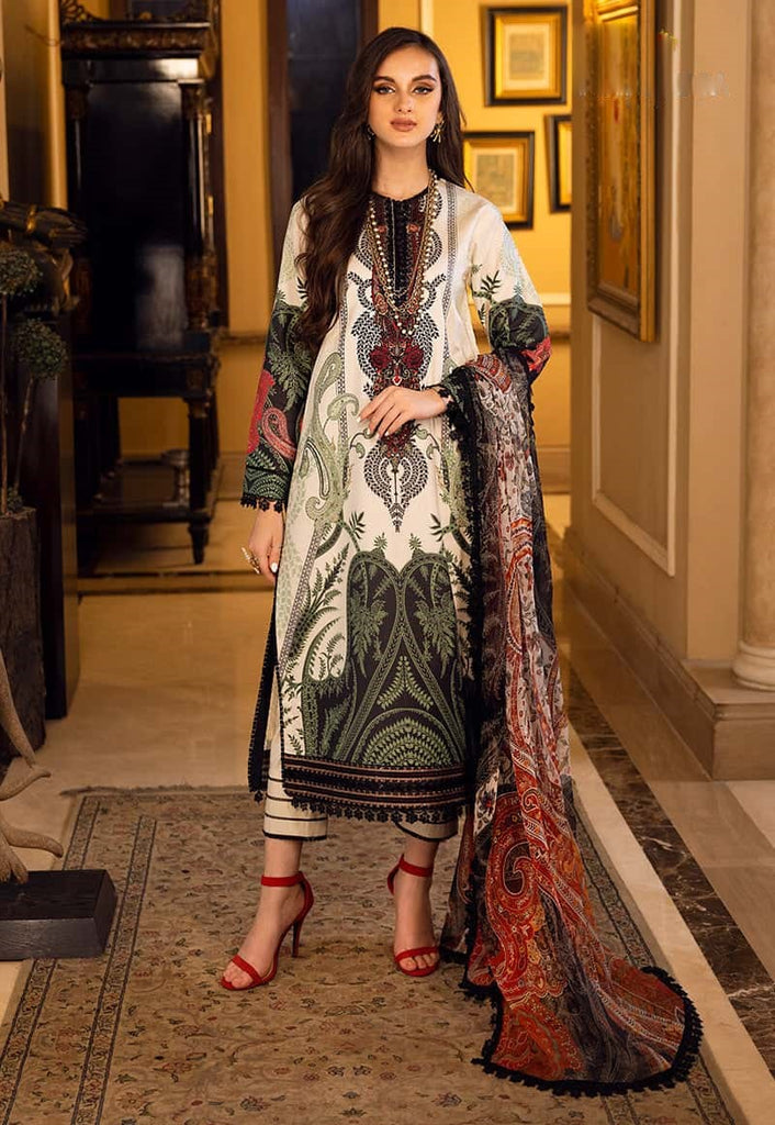 Asim Jofa Prints Embroidered Lawn Suits | AJAA-11