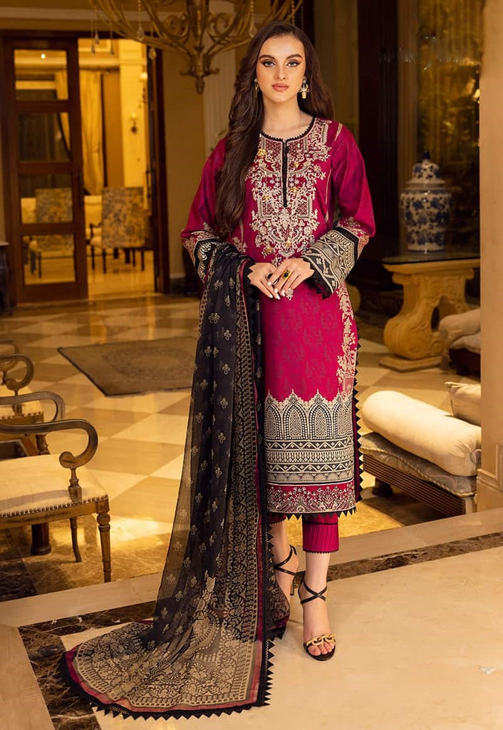 Asim Jofa Prints Embroidered Lawn Suits | AJAA-12