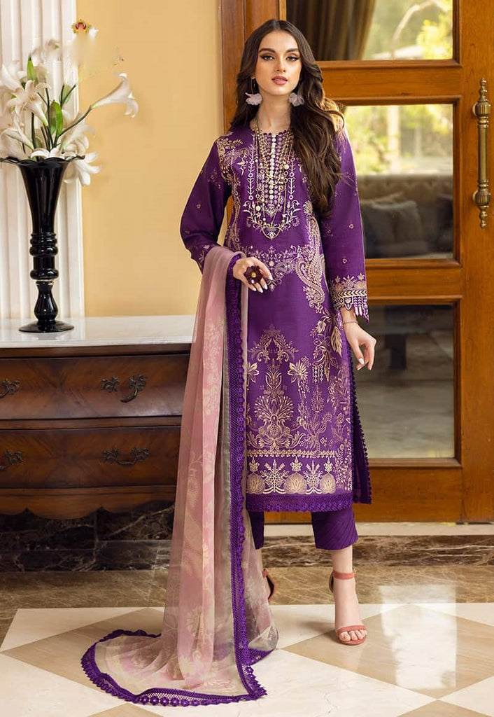Asim Jofa Prints Embroidered Lawn Suits | AJAA-15