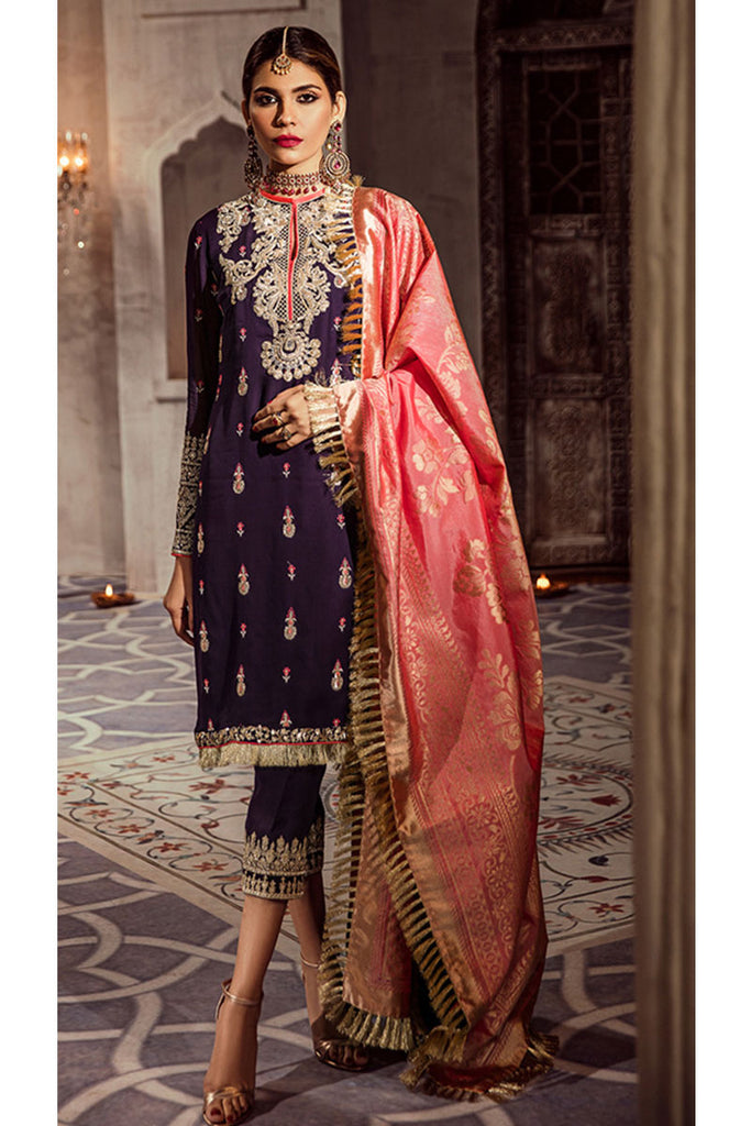 Anaya Riyasat Chiffon Embroidered Salwar Suit - AK-07