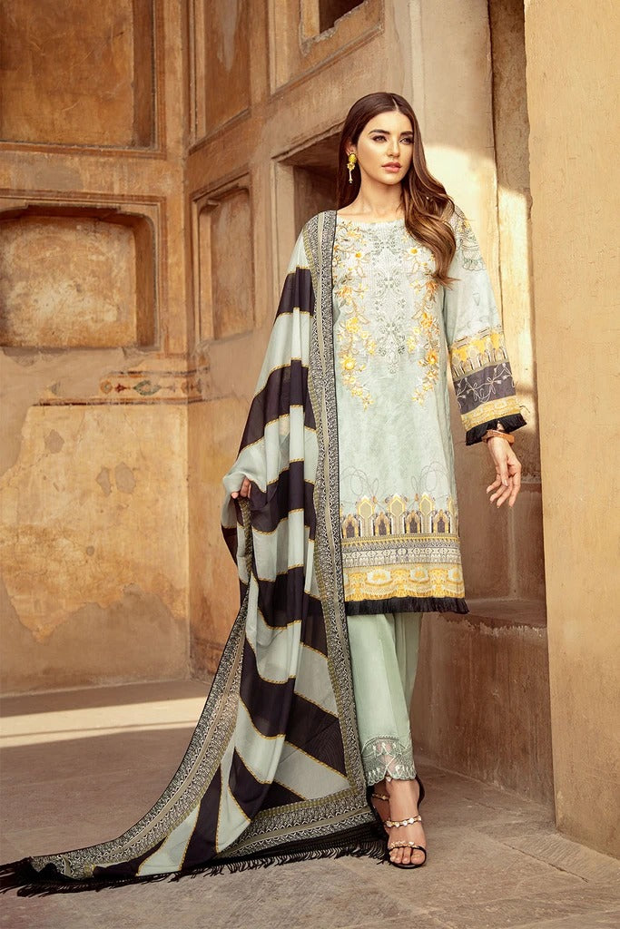 Ramsha Chevron Luxury Lawn Collection - 203