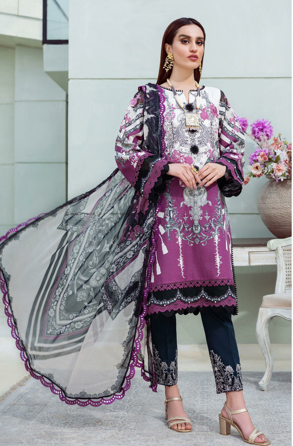 Firdous Jade Bliss Lawn 2022 | BL-19805