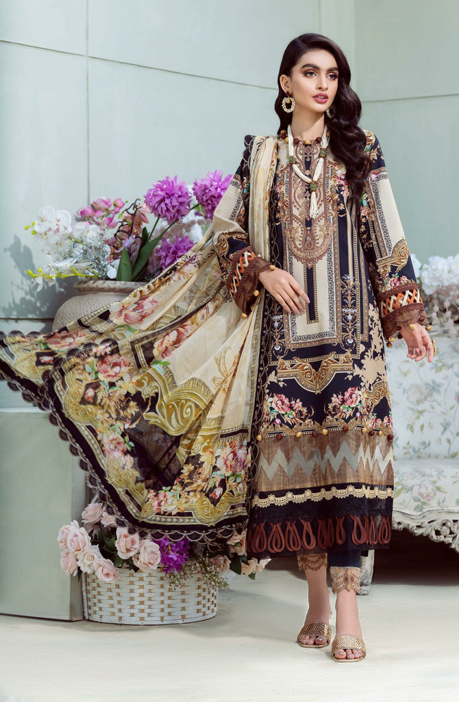 Firdous Jade Bliss Lawn 2022 | BL-19913