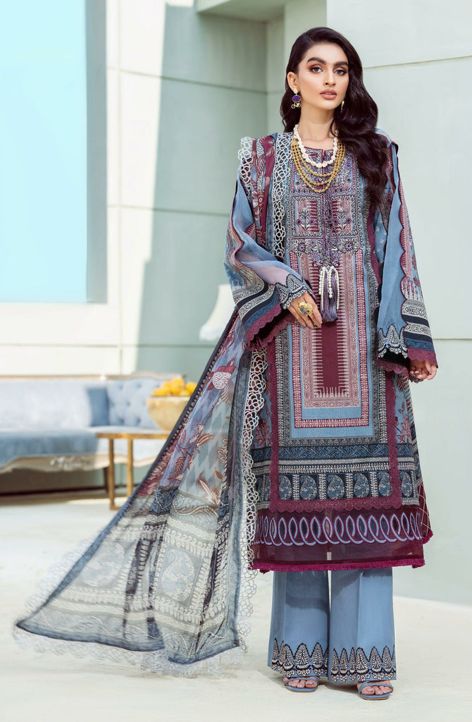 Firdous Jade Bliss Lawn 2022 | BL-19927